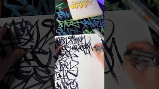 How to Graffiti amp Tag Names LIVE on TikTok graffiti handstyles ✍🏻  32523 [upl. by Neff473]