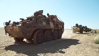 Stryker Convoy Heads to Fort Carson Intensive Prep for Warfighter Exercise [upl. by Beebe]