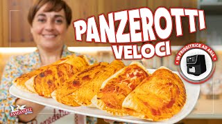 PANZEROTTI VELOCI IN FRIGGITRICE AD ARIA Ricetta Facile  Fatto in Casa da Benedetta [upl. by Thurber]