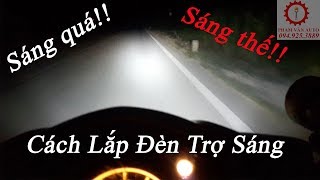 Hướng Dẫn Cách Lắp Đặt Đèn Trợ Sáng L4X  Phạm Văn Auto [upl. by Gerbold165]