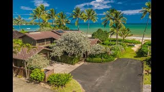 Kailua Luxury Beachfront Home  838 F North Kalaheo Ave [upl. by Ienttirb193]