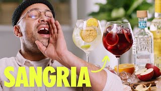 Two Sangrias With Rico  Red amp White Sangria  Absolut Drinks With Rico [upl. by Wanfried]