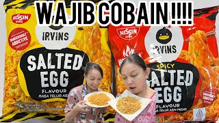 BIKIN NAGIH  MIE GORENG NISSIN IRVINS SALTED EGG [upl. by Millian726]