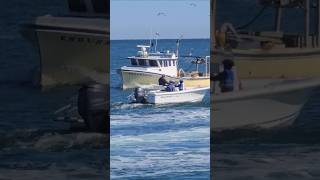 Endurance Boat Makes A Pass Just Outside Of The Point Pleasant Beach Jetties [upl. by Brenn]