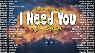 Nonstop Tagalog Love Songs With Lyrics Of 80s 90s Playlist  Top OPM Tagalog Love Songs Lyrics [upl. by Yonina]