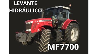 LEVANTE HIDRÁULICO MF 7700 [upl. by Atinad]