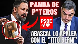 La BRUTAL BOFETADA de ABASCAL 😱¡QUE HA DEJADO PATIDIFUSO A SÁNCHEZ POR EL TITO BERNI Y EL MEDIADOR😱 [upl. by Maxine739]