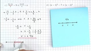 INECUACIONES CON RACIONALES  Ej2  Cómo resolver paso a paso  Recta e intervalo solución  UNS [upl. by Ahseat]