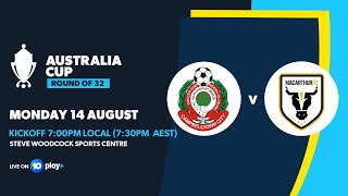 Campbelltown City SC v Macarthur FC  Australia Cup 2023 Round of 32 [upl. by Land]