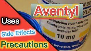 Nortriptyline Aventyl  Uses Dosing Side Effects  medicine bank [upl. by Ellohcin]