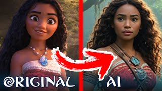 WOW AI recreated Moana 2 in real life 💧 Its UNBELIEVABLE trailer 10 [upl. by Yerfej]