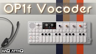 The OP1 Field Vocoder is so Good  haQ attaQ [upl. by Terrag988]