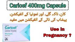 Caricef 400 mg capsule  Cefixime  Treat infections  How to use and side effects in urdu [upl. by Anisamoht580]