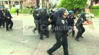 BALTIMORE RIOTS2 INJURED POLICE OFFICERS [upl. by Llecrup764]