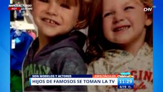 Conoce a los hijos de famosos que se han tomado la pantalla chica [upl. by Natelson928]