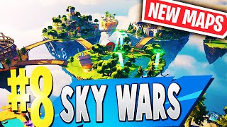 TOP 8 Best SKY WARS Maps In Fortnite Creative  Fortnite Bed Wars Map CODES 2022 [upl. by Ydnamron]