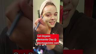 Organic Bentonite Clay Facial Mask  Get Bulk Calcium Bentonite Clay  abcmagozonecom [upl. by Tsiuqram461]