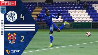 Cheshire Senior Cup Highlights Macclesfield FC 42 Tranmere Rovers [upl. by Debarath]