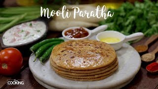 Mooli Ka Paratha  Lunch Box Recipes  Dinner Ideas  Paratha Recipes  Radish Paratha [upl. by Nere]