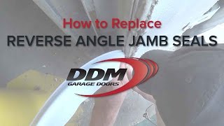 How to Replace Reverse Angle Jamb Seals [upl. by Noyad51]