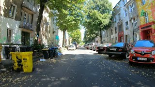 4K Cycling Düsseldorf  Kiefernstraße  FrankZappaStraße via Höherweg Ackerstraße Flurstraße [upl. by Nwahc]