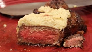 Steak with Blue Cheese Sauce [upl. by Marv]