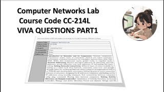 Computer Networks Lab  CC214L innovateITzoneofficial [upl. by Nirihs]