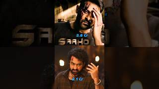 Saaho Vs Devara 1st day collection comparison 🔥🥵 saaho devara prabhas jrntr shorts [upl. by Mosa328]