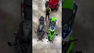 2024 ZX14R VS 2024 SUZUKI HAYABUSA PART 1 [upl. by Airegin]