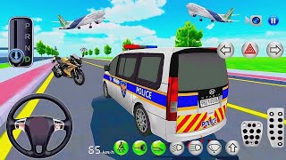 3D Driving Class Simulation  Funny Police Officer Refuel His Super Car Gas Crazy Driving Gameplay [upl. by Charity]