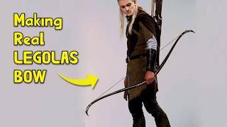 THE ULTIMATE ARCHERY CHALLENGE HOW TO MAKE A LEGOLAS BOW IN REAL LIFE [upl. by Arissa]