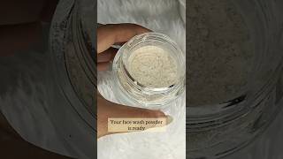 shorts Natural face wash that instantly brightens up your skin tone [upl. by Heidy]