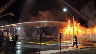 Edison NJ  6Alarm School Fire  James Monroe Elementary School  7 Sharp Rd Part 1 [upl. by Olemrac617]