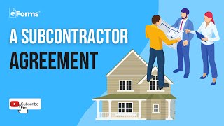 A Subcontractor Agreement  EXPLAINED [upl. by Nywg904]