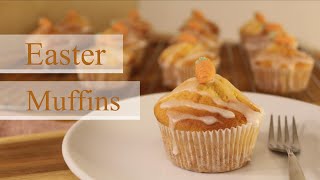 Easter Muffins  with Carrots  Recipe  KitchenMade [upl. by Llerehc553]