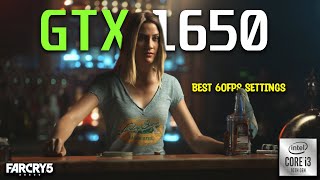 GTX 1650  Far Cry 5  1080 BEST Settings Gameplay Test [upl. by Ynnelg483]