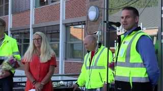 17 08 15 Åpning av Solberg skole [upl. by Aitekram895]