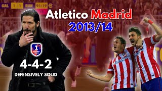 Diego Simeone’s Atletico Madrid 201314 Tactic 🔥 eFootball 2025 Best Formation [upl. by Ecitsuj]