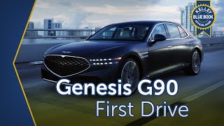 2023 Genesis G90  First Drive [upl. by Eetsim]