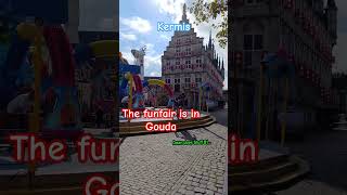 Funfair kermis is in Gouda [upl. by Atsirtal]