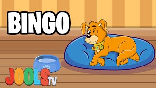 BINGO  Nursery Rhymes  Kids Songs  JoolsTV Trapery Rhyme [upl. by Olegnaed]