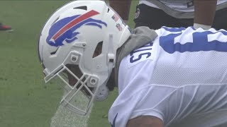 Gable Steveson aims for success at Bills training camp [upl. by Barbour700]