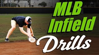 MLB INFIELD DRILLS “Hands Routine” by Matt Antonelli [upl. by Delanty]