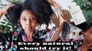 How ToWhy Strengthen Natural Hair w OLAPLEX 3 Reduce breakage amp Restore Hairs Integrity [upl. by Ydaj268]