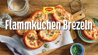 Flammkuchen Brezeln Einfaches Rezept [upl. by Nelleeus90]