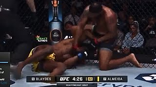 Curtis Blaydes KO Jailton Almeida HIGHLIGHTS [upl. by Sari]