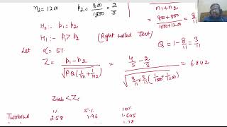 Hypothesis Testing 3 Difference between Proportions [upl. by Henley]