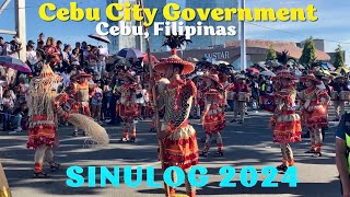 Cebu City Government Street Dancing  Sinulog Festival 2024 in Cebu Philippines [upl. by Ethan]