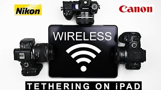 How to Wireless Tether on iPad  Cascable app Nikon Z6II  Canon R6 Mark II  Not Capture One [upl. by Ernald17]