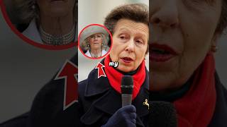 “Not my Queen” Princess Anne humiliated Queen Camilla in public shorts kate [upl. by Aneehc]